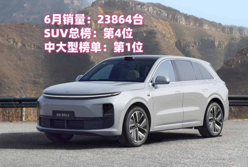 6月SUV销量榜出炉：全新哈弗H6销量惊人
