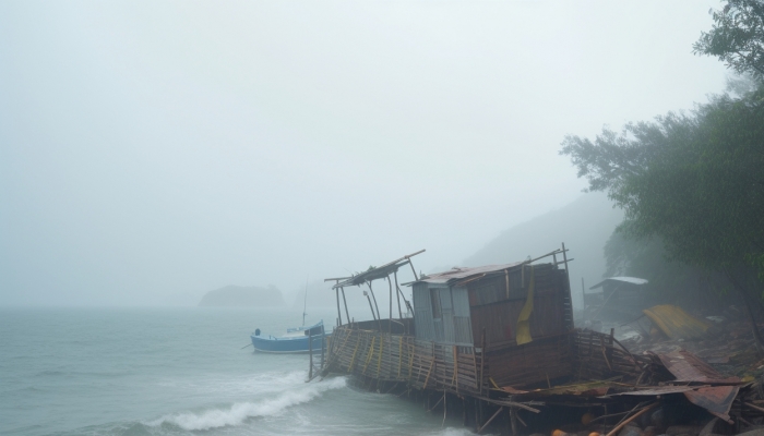 台风格美或携巨量降水 十省将遭大范围大暴雨侵袭