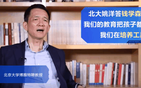 你怎么看！北大教授称现在的教育都把孩子教傻了：大家是在培养工具