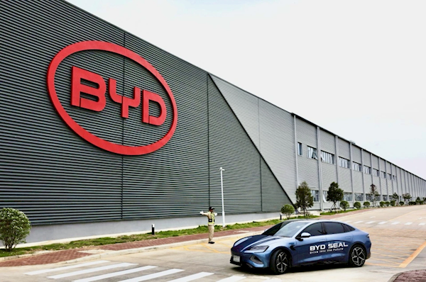 比亚迪土耳其建厂成功签约：投资10亿美元 年产超15万辆