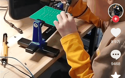 10岁男孩自学电气工程挣了1万多：帮父亲设计电路、编程