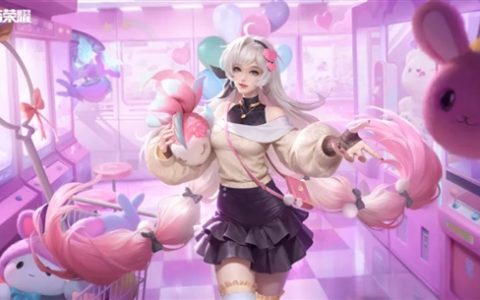 《王者荣耀》6元大乔皮肤秒杀：白衣黑裙 一身甜美装扮