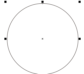 CorelDraw2019怎么快速找到圆心并画圆 CorelDraw2019快速找到圆心并画圆的方法插图1 CorelDraw2019怎么快速找到圆心并画圆 CorelDraw2019快速找到圆心并画圆的方法