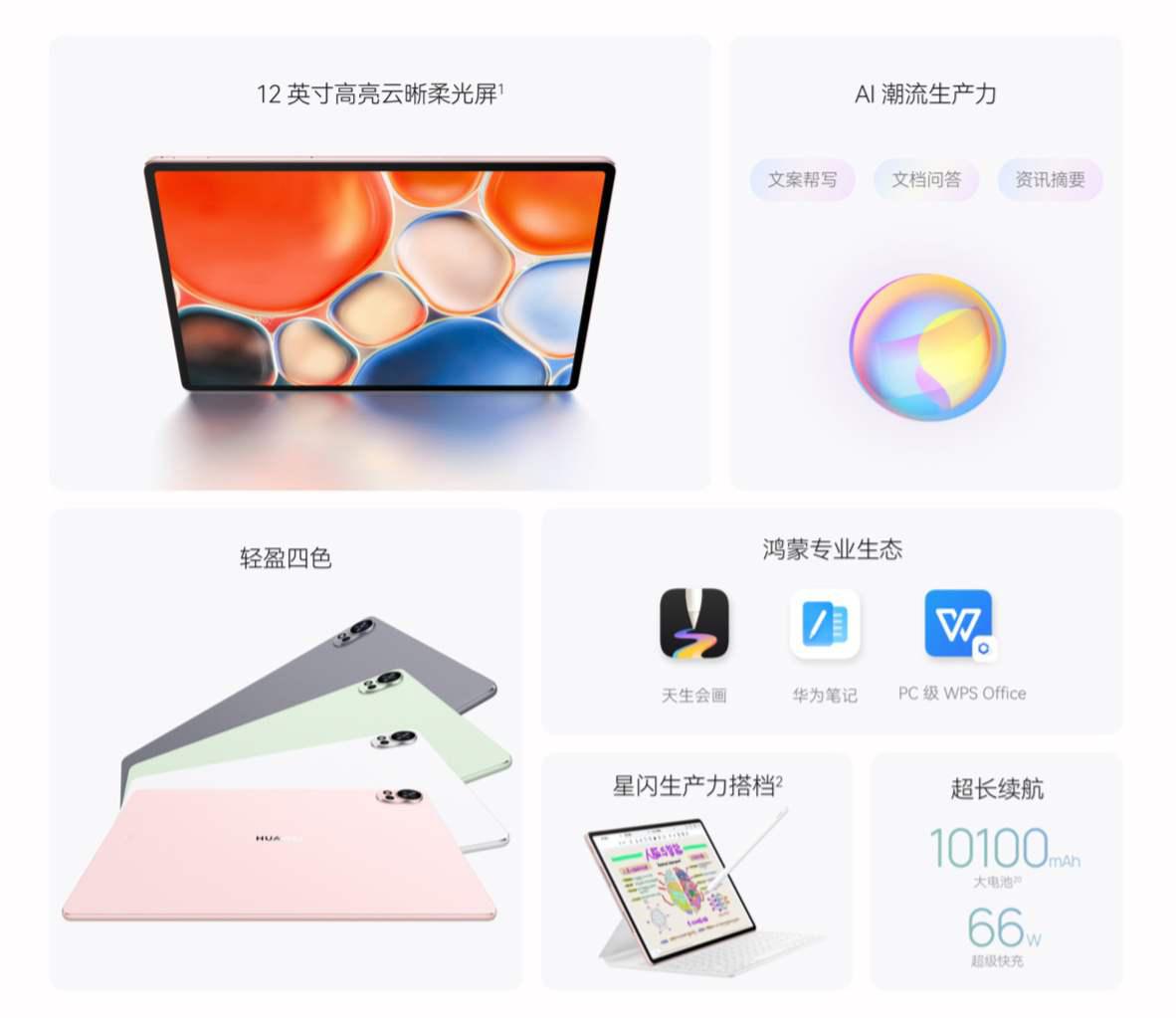 华为新款 MatePad Air 平板标准版与柔光版存在功能差异,缺失注视不熄屏、影随人动等功能插图2 华为新款 MatePad Air 平板标准版与柔光版存在功能差异,缺失注视不熄屏、影随人动等功能