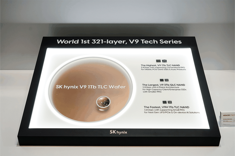 SK 海力士率先展示 UFS 4.1 通用闪存,基于 V9 TLC NAND 颗粒插图3 SK 海力士率先展示 UFS 4.1 通用闪存,基于 V9 TLC NAND 颗粒