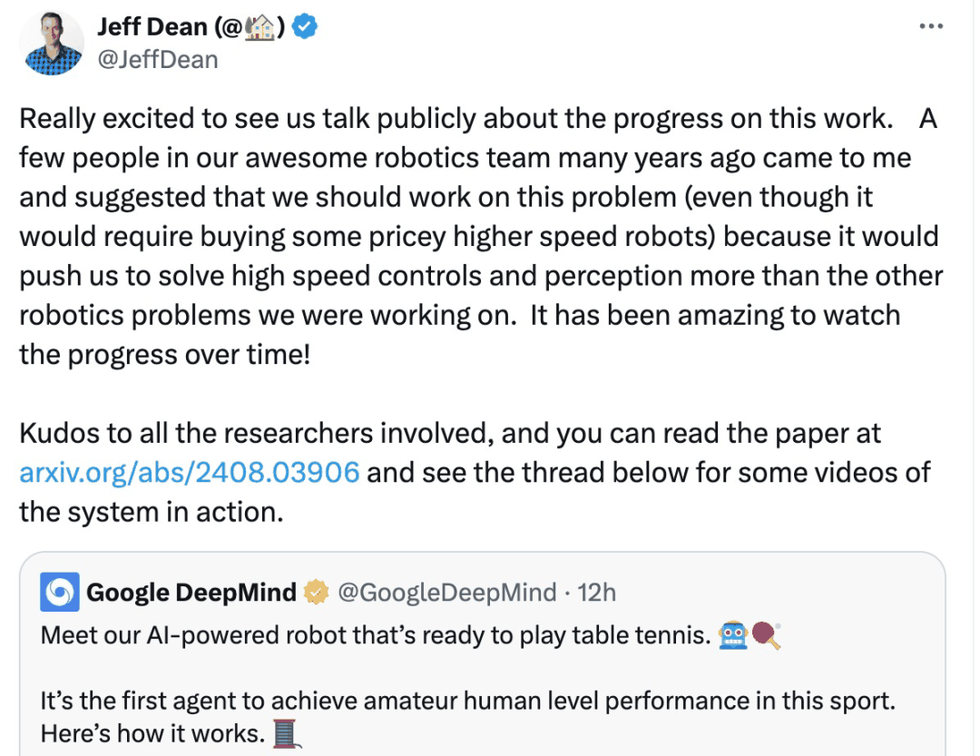 DeepMind机器人打乒乓球,正手、反手溜到飞起,全胜人类初学者插图5 DeepMind机器人打乒乓球,正手、反手溜到飞起,全胜人类初学者