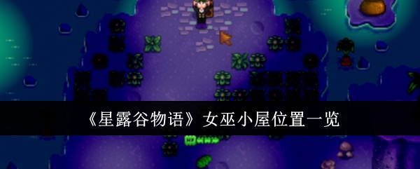 《星露谷物语》女巫小屋位置一览插图 《星露谷物语》女巫小屋位置一览