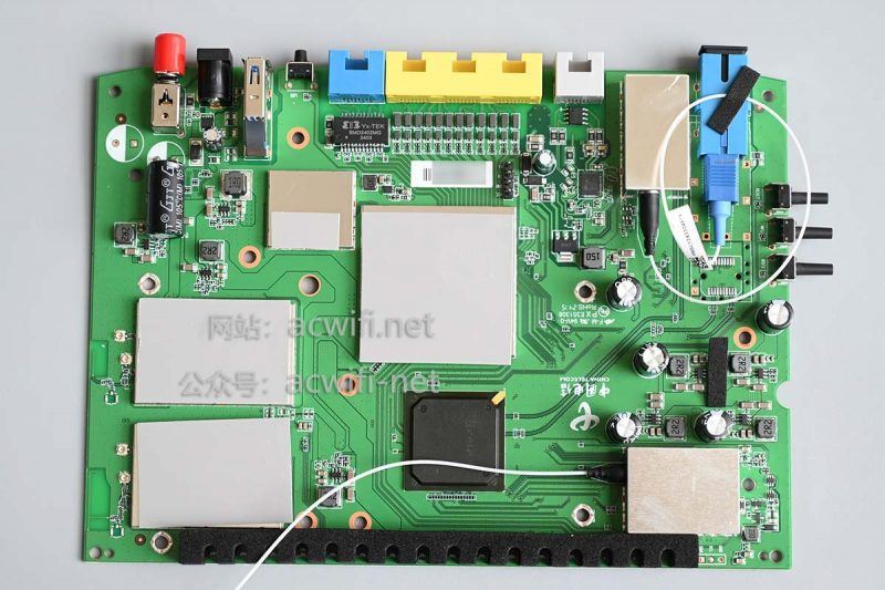 最便宜的2.5G口AX3000路由器! 电信天翼TYFZA1光猫拆机测评插图17 最便宜的2.5G口AX3000路由器! 电信天翼TYFZA1光猫拆机测评插图17
