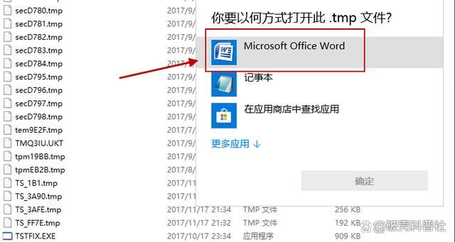 文件变成tmp了怎么恢复? 文件突然变成tmp文件而且还打不开解决办法插图1