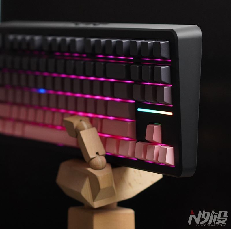 人体工学+三模操控! 前行者一方X87三模机械键盘拆解评测插图23 人体工学+三模操控! 前行者一方X87三模机械键盘拆解评测插图23