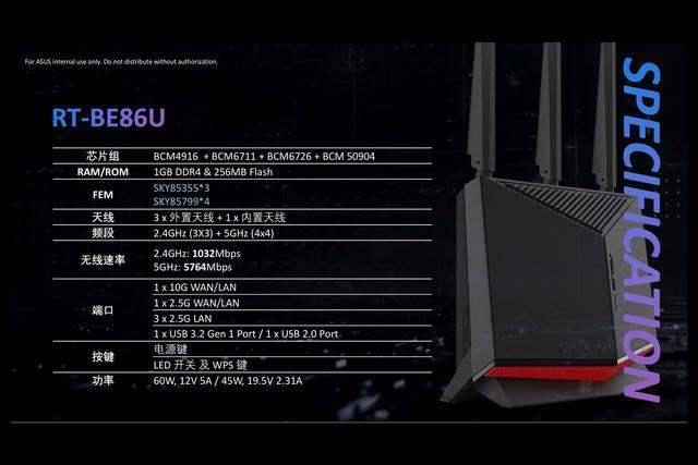 华硕86系列第一款WiFi 7路由器RT-BE86U开箱拆解评测插图5