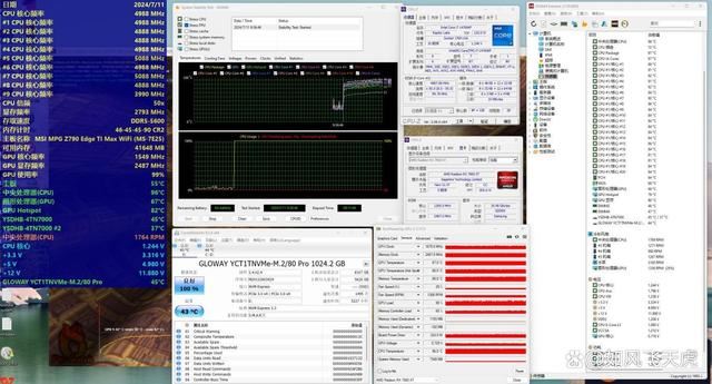 显卡竖着装对性能有影响吗? 实测对比CPU显卡硬盘温度插图8