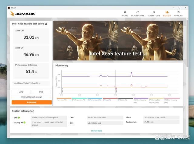 英特尔显卡蓝戟A770联名版表现如何? 艾尔登法环大战黑悟空插图28 英特尔显卡蓝戟A770联名版表现如何? 艾尔登法环大战黑悟空插图28