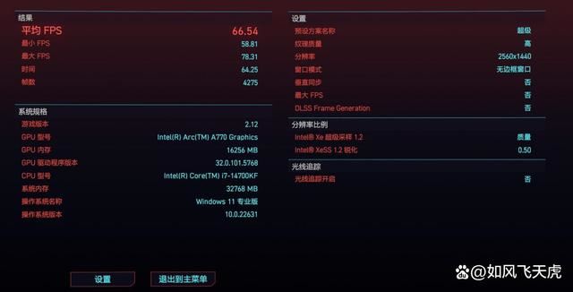 英特尔显卡蓝戟A770联名版表现如何? 艾尔登法环大战黑悟空插图30 英特尔显卡蓝戟A770联名版表现如何? 艾尔登法环大战黑悟空插图30