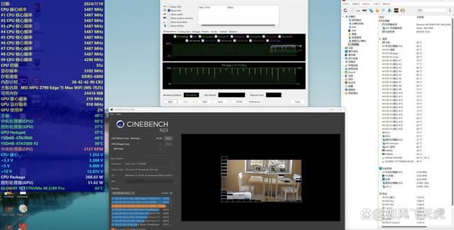 轻松压制14700K到80+度! 超频三DA360PRO水冷水冷散热器测评插图24 轻松压制14700K到80+度! 超频三DA360PRO水冷水冷散热器测评插图24
