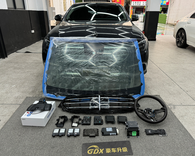 23款奔驰E300改装23P驾驶辅助系统，安全与舒适的完美结合