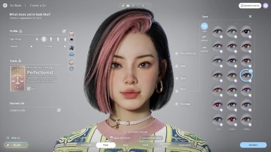 漂亮小姐姐的含金量!韩国《模拟人生》捏脸工具大火插图3 漂亮小姐姐的含金量!韩国《模拟人生》捏脸工具大火