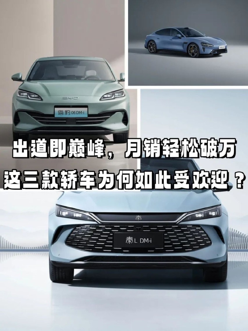 出道即巅峰,月销轻松破万台!这三款车为何受欢迎?插图 出道即巅峰,月销轻松破万台!这三款车为何受欢迎?