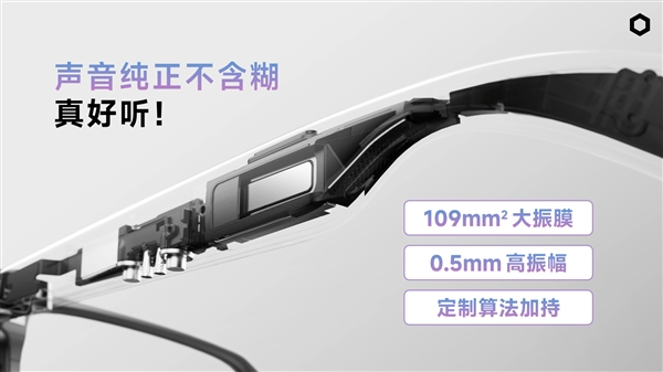 小米音频眼睛团队打造!界环AI音频眼镜发布:699元起插图2 小米音频眼睛团队打造!界环AI音频眼镜发布:699元起