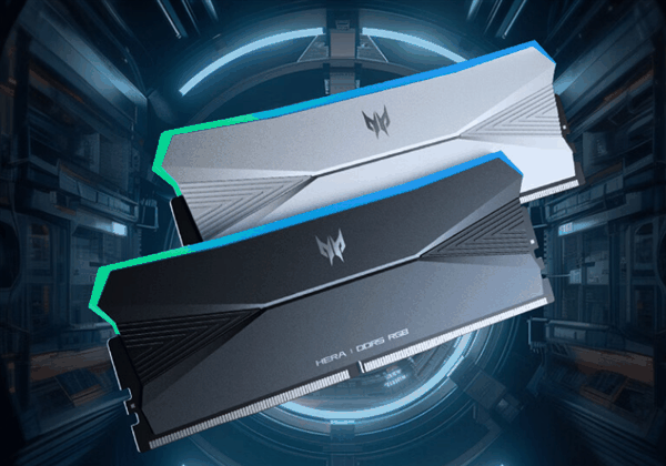 869元起 宏碁推出掠夺者Hera影锋系列DDR5-6400内存：时序低至CL32
