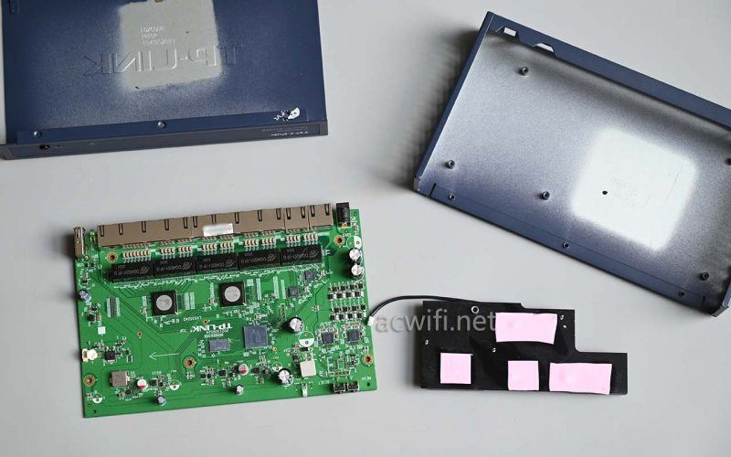tplink-R5010PE-AC v2.0与旧版v1.1差别在哪? 路由器拆机对比插图27