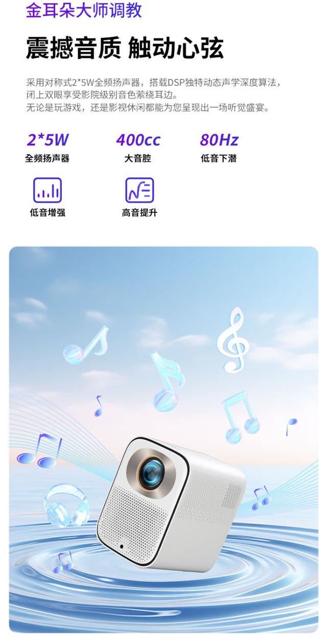 500CVIA流明亮度刷新千元产品亮点新高! 联想小新100GT投影仪发布插图9 500CVIA流明亮度刷新千元产品亮点新高! 联想小新100GT投影仪发布插图9