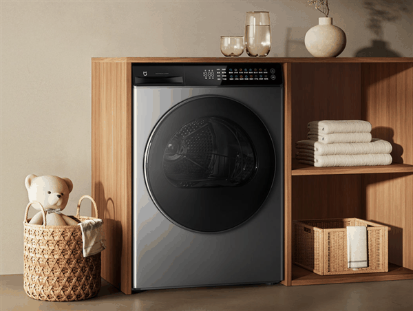 3599元！米家热泵烘干机10kg预售开启：超薄全嵌 支持智能正反转