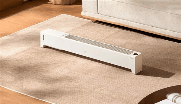 599元！米家石墨烯踢脚线电暖器 2加湿版开售：5秒速热 智能恒温