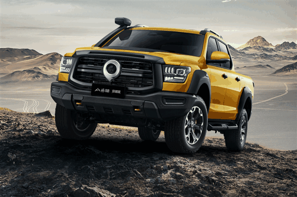 中国续航最长的皮卡！长城山海炮穿越版上市：24.98万 双油箱能跑1400公里