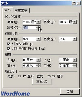 word2007中怎样实现图片旋转插图1 word2007中怎样实现图片旋转