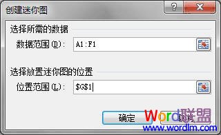 Excel2010如何只在一个单元格中显示图表