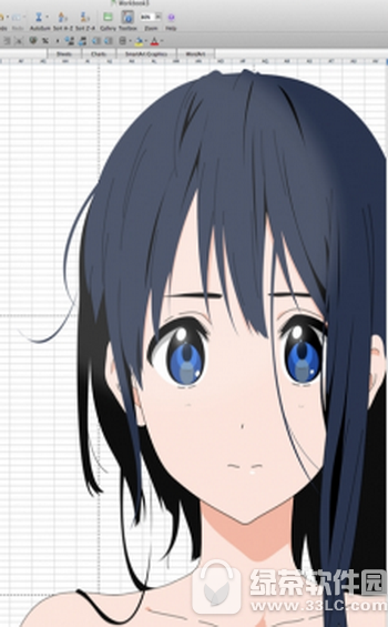 excel画CG漫画图片教程,值得一看!插图 excel画CG漫画图片教程,值得一看!