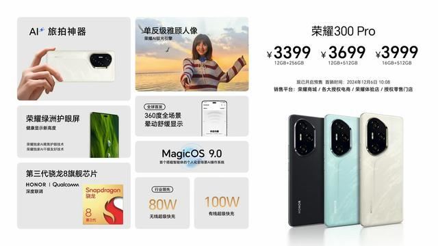 荣耀300系列对比上代有多少不同? 荣耀300系列与荣耀200系列区别对比插图4 荣耀300系列对比上代有多少不同? 荣耀300系列与荣耀200系列区别对比插图4