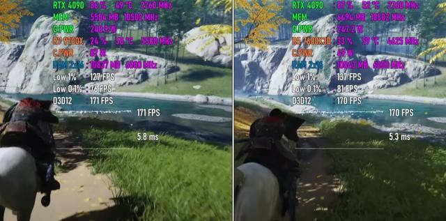 7600X3D和9700X差别大吗? 7600X3D和9700X处理器游戏性能测评插图4 7600X3D和9700X差别大吗? 7600X3D和9700X处理器游戏性能测评插图4