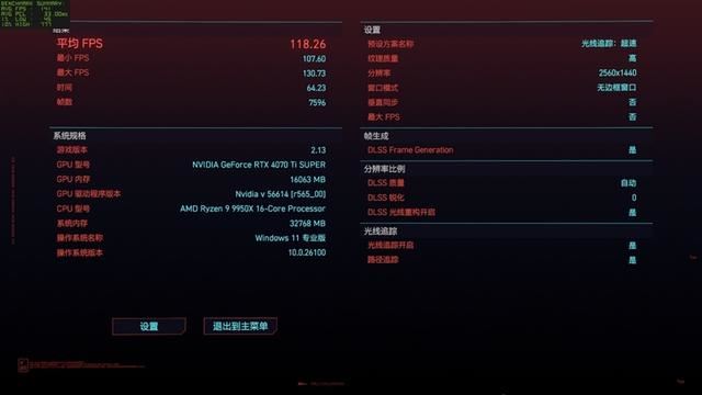 影驰GEFORCE RTX 4070Ti SUPER 金属大师Plus OC显卡全面评测插图50