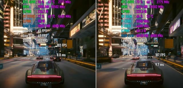 Core Ultra 7 265K和Ryzen 7 9700X怎么选? 七款游戏性能测评插图5