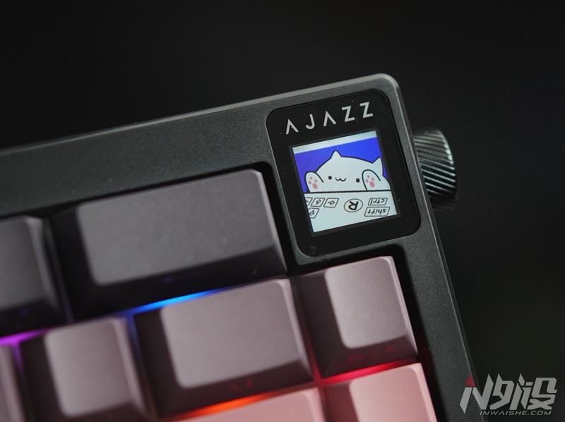 0.85寸屏幕+5000电池! 黑爵AK650三模机械键盘拆解评测插图4 0.85寸屏幕+5000电池! 黑爵AK650三模机械键盘拆解评测插图4