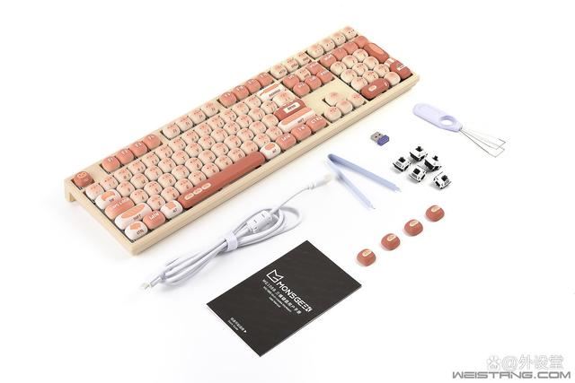 个性化与实用兼具的神器! 魔极客AKKO MG108B馒头乐园三模机械键盘评测插图3 个性化与实用兼具的神器! 魔极客AKKO MG108B馒头乐园三模机械键盘评测插图3