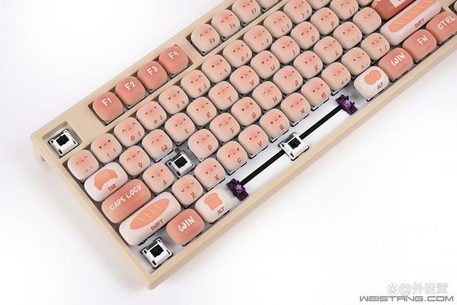 个性化与实用兼具的神器! 魔极客AKKO MG108B馒头乐园三模机械键盘评测插图16 个性化与实用兼具的神器! 魔极客AKKO MG108B馒头乐园三模机械键盘评测插图16