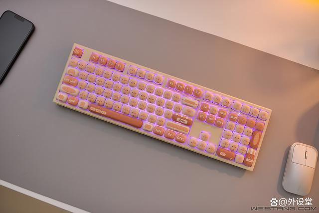 个性化与实用兼具的神器! 魔极客AKKO MG108B馒头乐园三模机械键盘评测插图45 个性化与实用兼具的神器! 魔极客AKKO MG108B馒头乐园三模机械键盘评测插图45