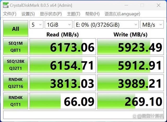 读取速度高达6000MB/s! 金士顿NV3 PCIe 4.0 固态硬盘4TB性能测评插图7 读取速度高达6000MB/s! 金士顿NV3 PCIe 4.0 固态硬盘4TB性能测评插图7