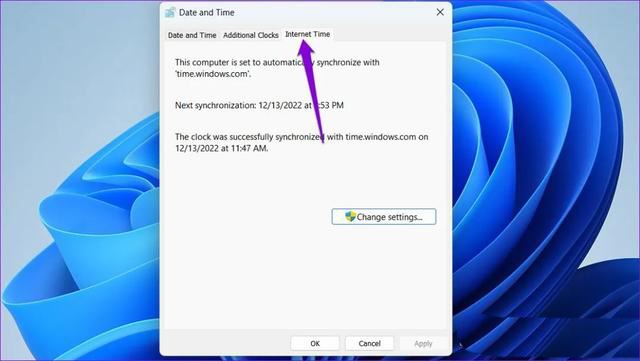 Win11时间不准?怎么办? 修复Win11显示错误时间的六种方法插图7 Win11时间不准?怎么办? 修复Win11显示错误时间的六种方法插图7