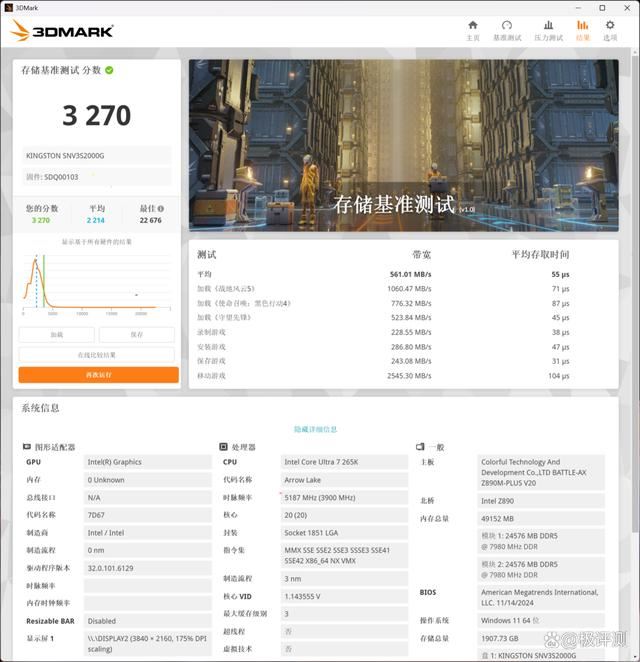 M.2接口最多的千元小板! 七彩虹战斧Z890M-PLUS V20主板评测插图23