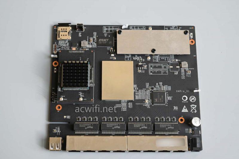 八网口内置4G上网! 蒲公英X4pro路由器拆机测评插图13