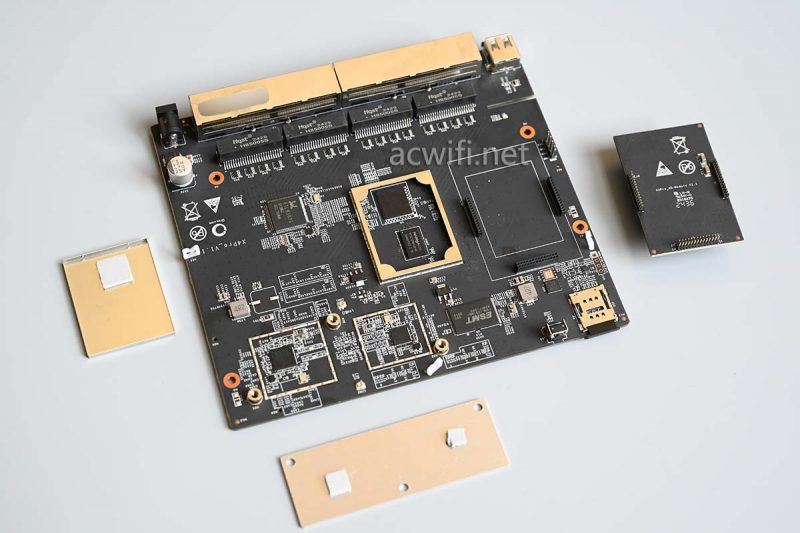 八网口内置4G上网! 蒲公英X4pro路由器拆机测评插图16