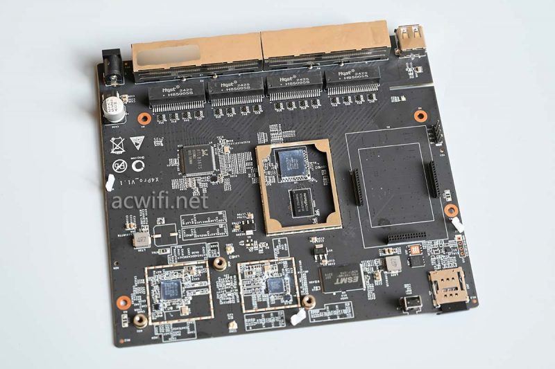 八网口内置4G上网! 蒲公英X4pro路由器拆机测评插图19