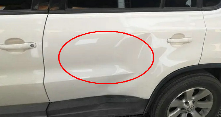 汽车轻微凹陷怎么修复(车子轻微凹陷)