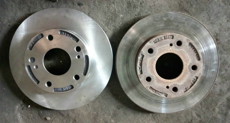 一对刹车盘大概多少钱(一对刹车盘有多重)