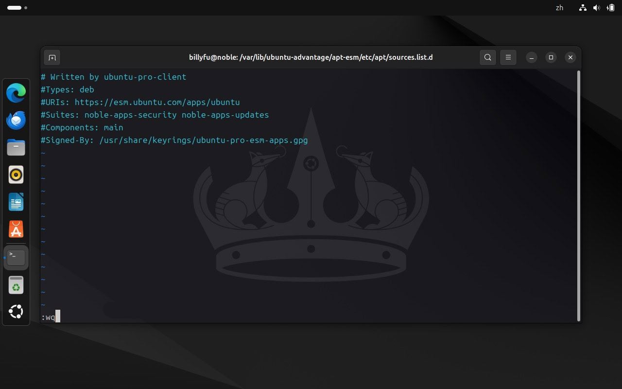 Ubuntu 24.04 LTS怎么关闭 Ubuntu Pro 更新提示弹窗?插图2