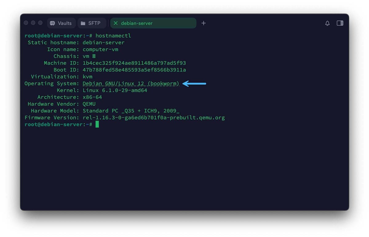 Debian如何查看系统版本? 7种轻松查看Debian版本信息的实用方法插图4 Debian如何查看系统版本? 7种轻松查看Debian版本信息的实用方法插图4
